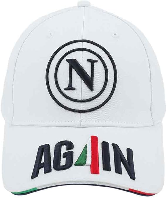 Cappello SSC Napoli Bianco Again Logo – Napoli Store