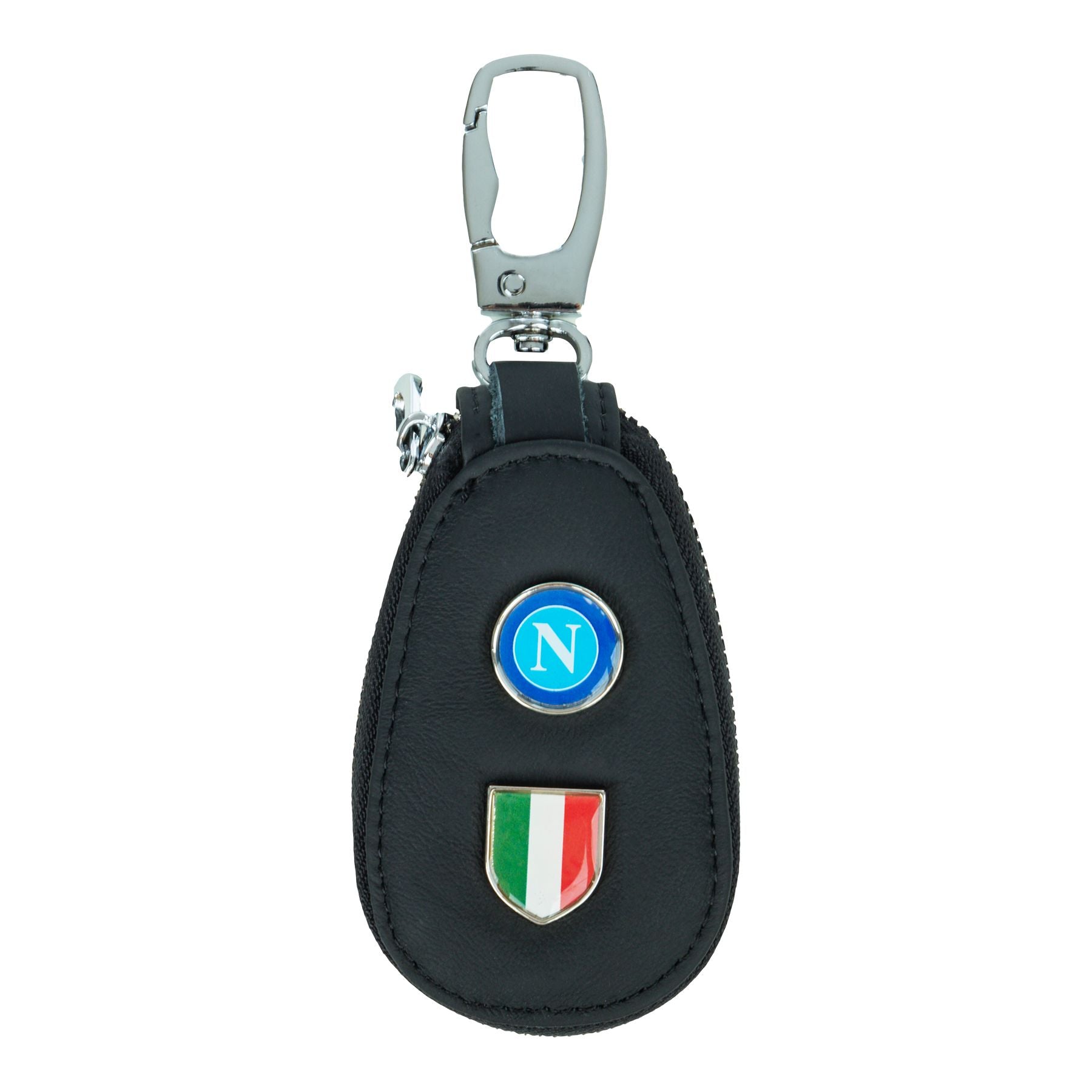 Portachiavi ufficiale tonto fronte retro logo ed again campioni d'italia ssc napoli