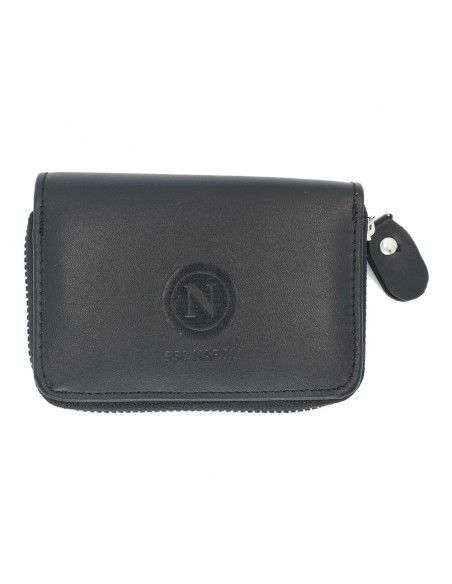 BLACK SSC NAPLES BELL-SHAPED CARD HOLDER