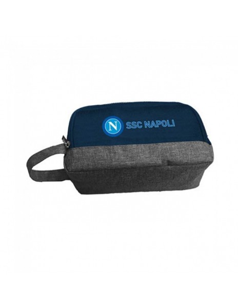 POCHETTE BLU/GRIGIA LOGO SSC NAPOLI