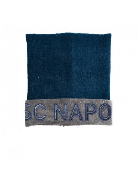 SSC NAPOLI WOOL NECKWARMER WITH APPLIED LETTERS