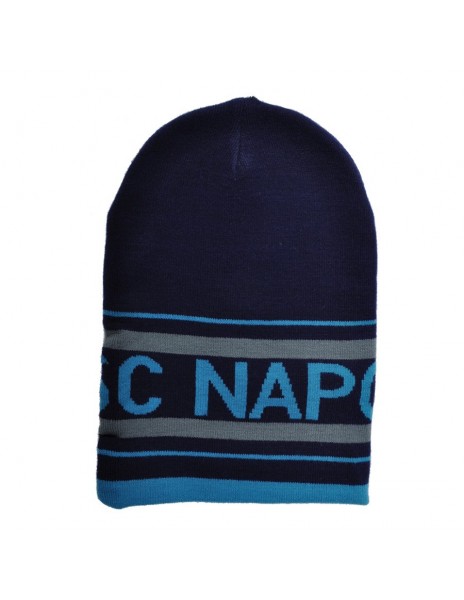 SSC NAPOLI CASTELLANO BLUE AND LIGHT BLUE HAT