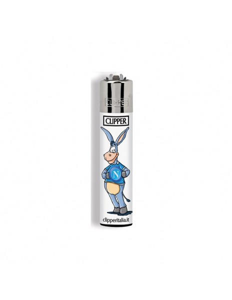 SSC  NAPOLI LIGHTER CLIPPER WHITE CIUCHINO LOGO