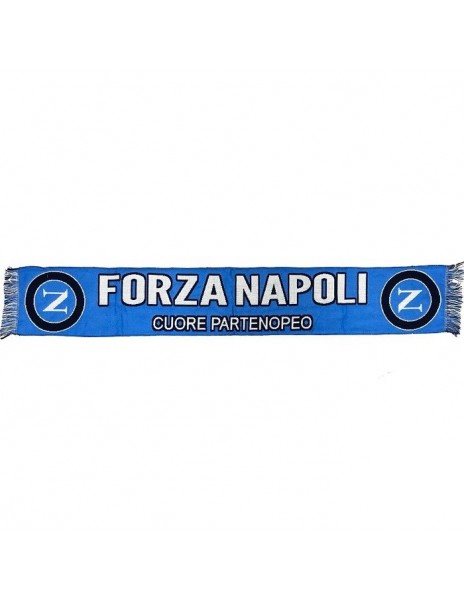 LIGHT BLUE SCARF CUORE PARTENOPEO SSC NAPOLI