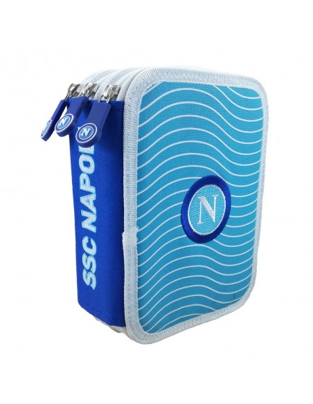 ASTUCCIO 3 ZIP LOGO SSC NAPOLI