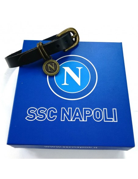 BRACCIALE SIMILPELLE SSC NAPOLI