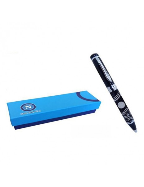SSC NAPOLI BLAKC AND SILVER PENS