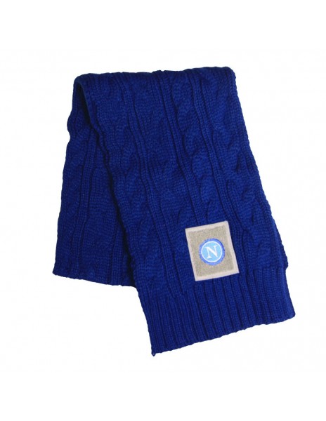 SSC NAPOLI SCARF WOVEN BLUE