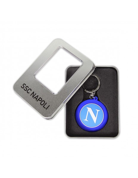 SSC NAPOLI KEY HOLDER IN PVC