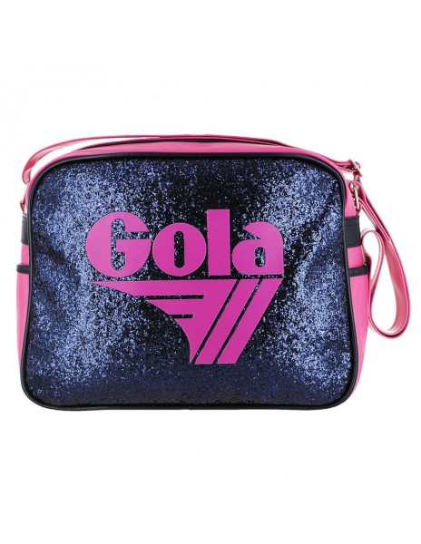 BORSA GOLA GLITTER DUST BLU/FUXIA