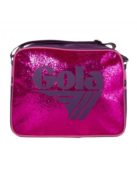 BORSA GOLA GLITTER DUST VIOLA/FUXIA