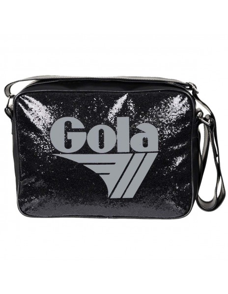 GOLA GLITTER BLACK / SILVER REDFORD SHOULDER