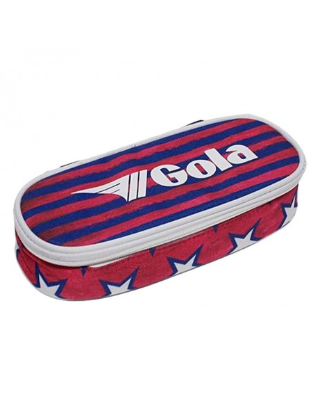 BRIEFCASE GOLA VINTAGE STARS RED / BLUE