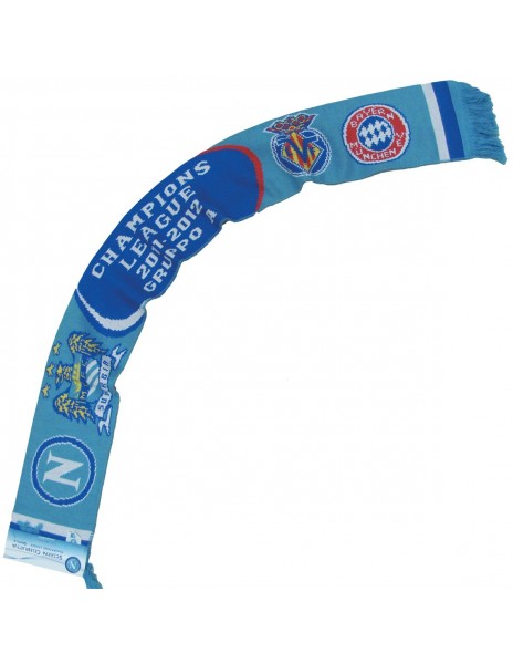 SCIARPA CELEBRATIVA NAPOLI CHAMPIONS LEAGUE 2011/2012