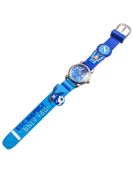 OROLOGIO AZZURRO MASCOTTE KID