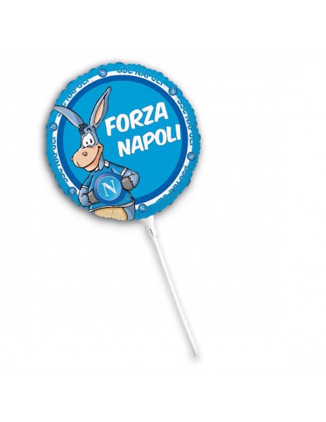 PALLONCINO CON ASTA PICCOLO FORZA NAPOLI