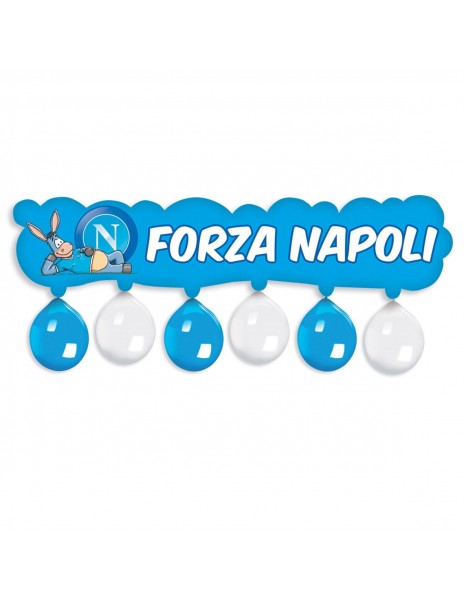 STRISCIONE CON PALLONCINI