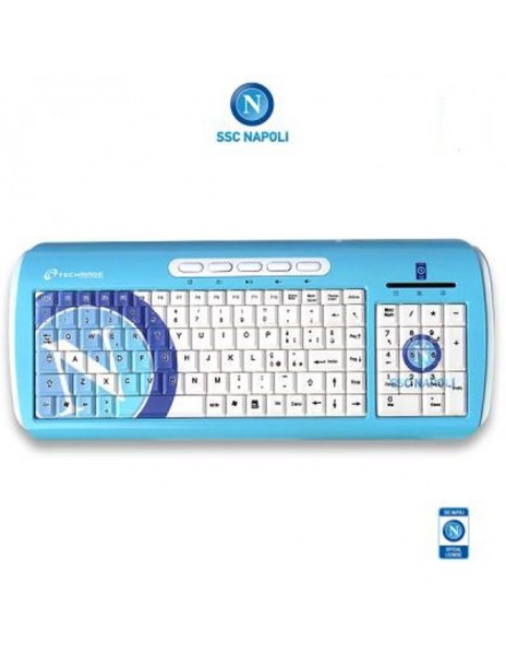 MULTIMEDIA KEYBOARD SKY BLUE/WHITE