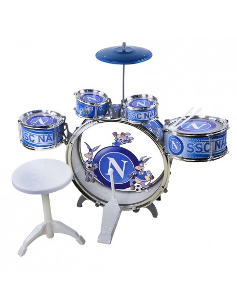 BATTERIA JAZZ GIOCATTOLO SSC NAPOLI