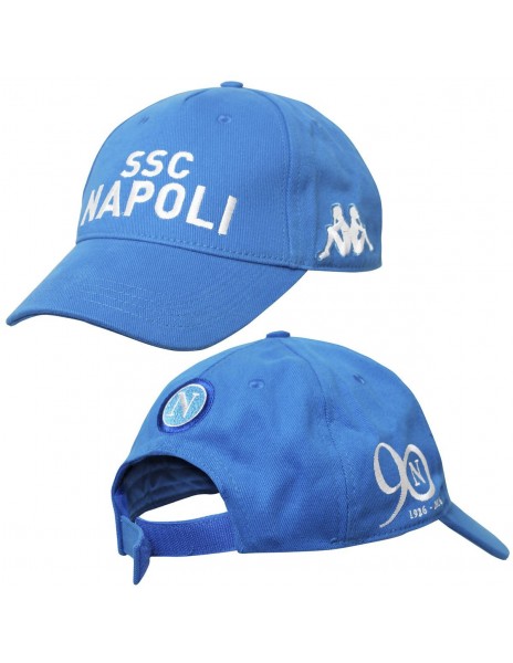 BERRETTO ANNIVERSARIO SSC NAPOLI AZZURRO 90 ANNI