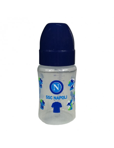 BIBERON 250ML BLU CALCIO NAPOLI