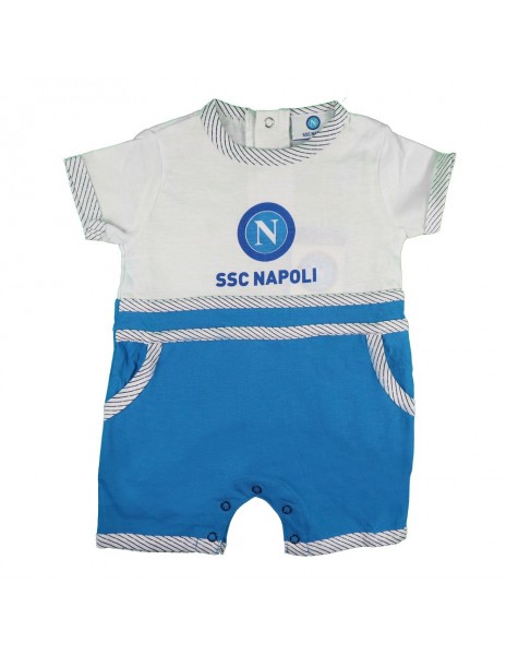 BODY AZZURRO/BIANCO NEONATO SSC NAPOLI