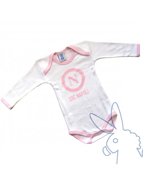 BODY NEONATO BIA/ROSA LOGO ML