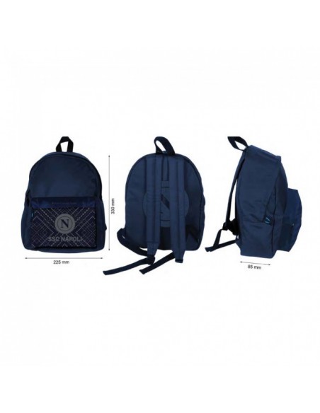 BORSA ZAINO BLU SCURO SSC NAPOLI