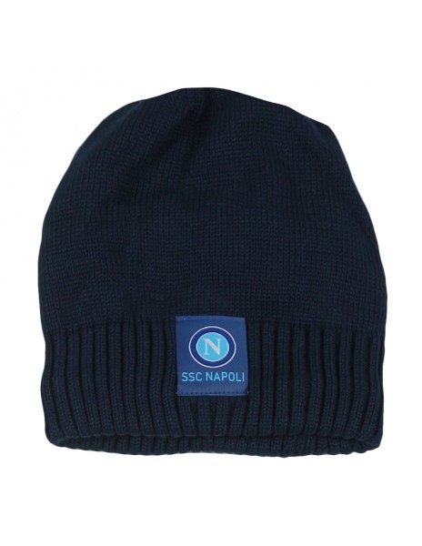 SSC NAPOLI BLUE WOOL AND PILE HAT