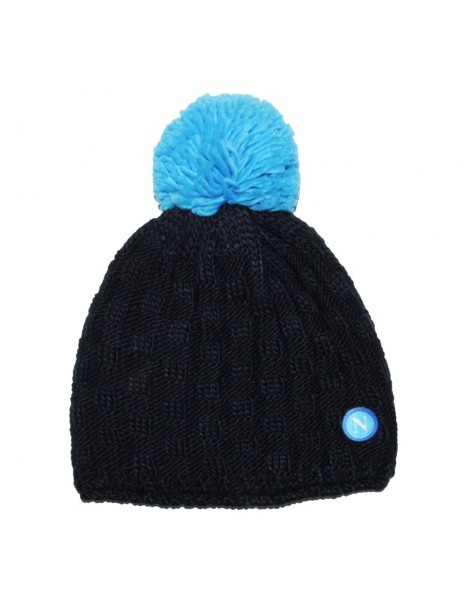 CAPPELLO NERO TRECCE SSC NAPOLI