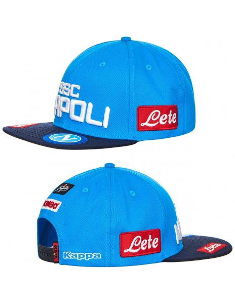 SSC NAPOLI LIGHT BLUE SNAPBACK HAT 2017/2018