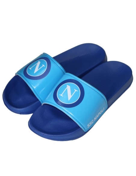 SSC NAPOLI BLUE SLIPPERS