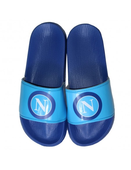 SSC NAPOLI BLUE SLIPPERS