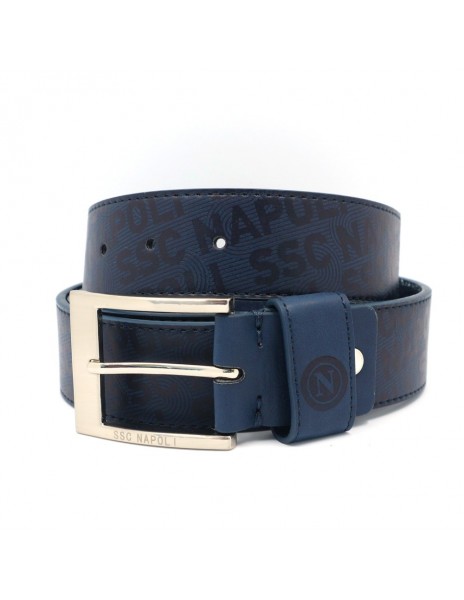 SSC NAPOLI NAVY BLUE/GRAY  BELT