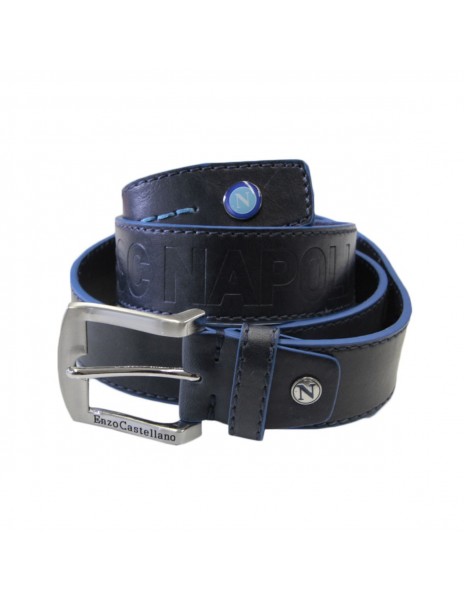 SSC NAPOLI LEATHER BELT  12371