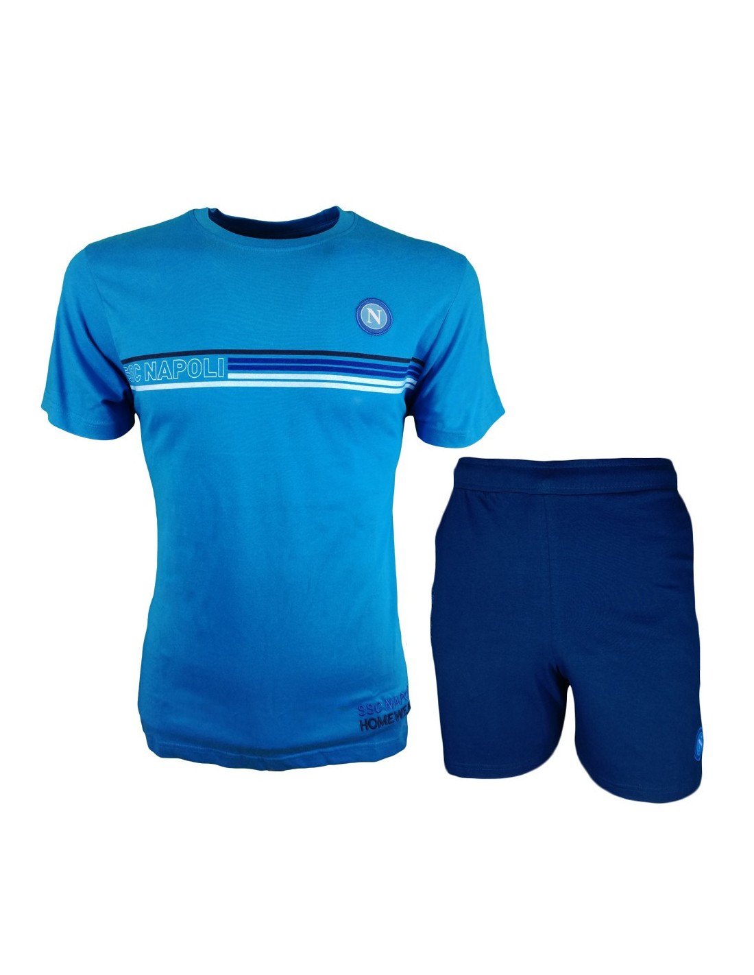 COMPLETO ESTIVO AZZURRO BLU SSC NAPOLI