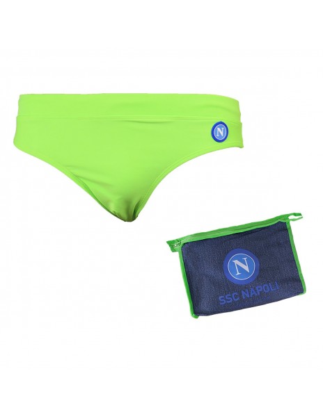 COSTUME SLIP SSC NAPOLI 169D VERDE FLUO