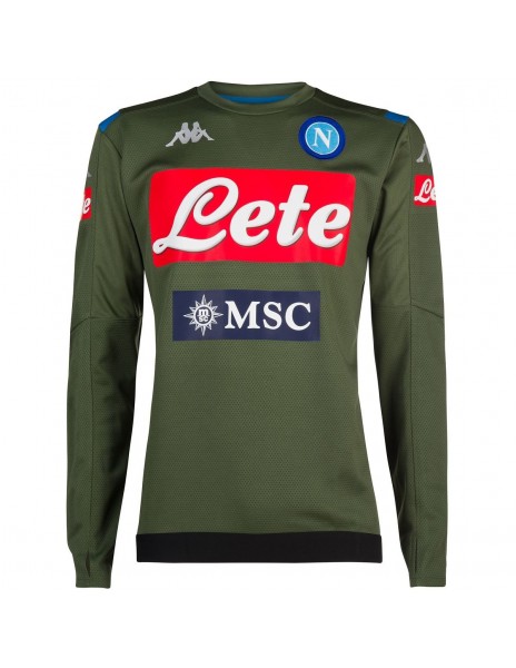 GREEN  TRAINING SWEATSHIRT SSC NAPOLI 19/20