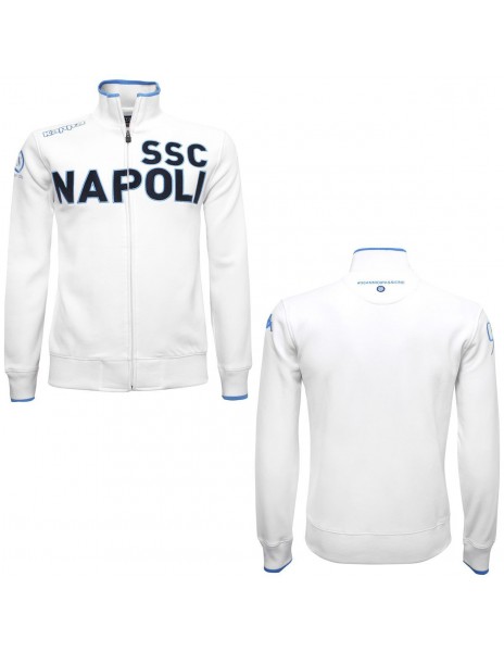 SSC NAPOLI WHITE SWEATSHIRT