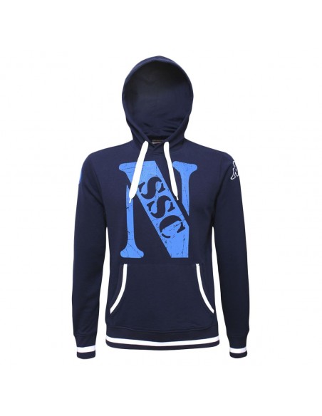 KAPPA N1926 BLUE HOODED SWEATSHIRT