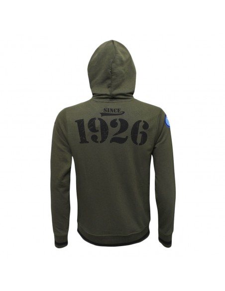 KAPPA N1926 GREY HOODED SWEATSHIRT