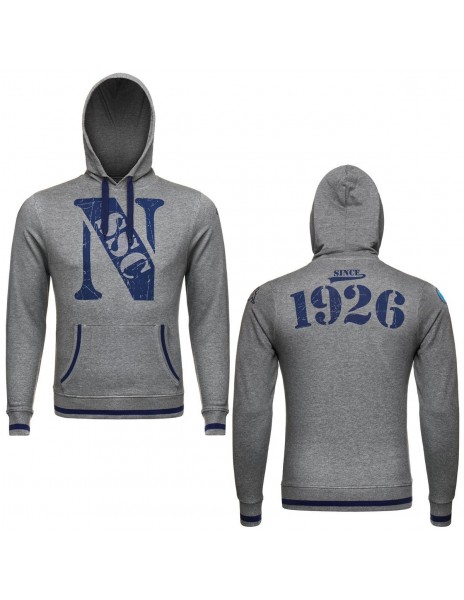 KAPPA N1926 GREY HOODED SWEATSHIRT KID