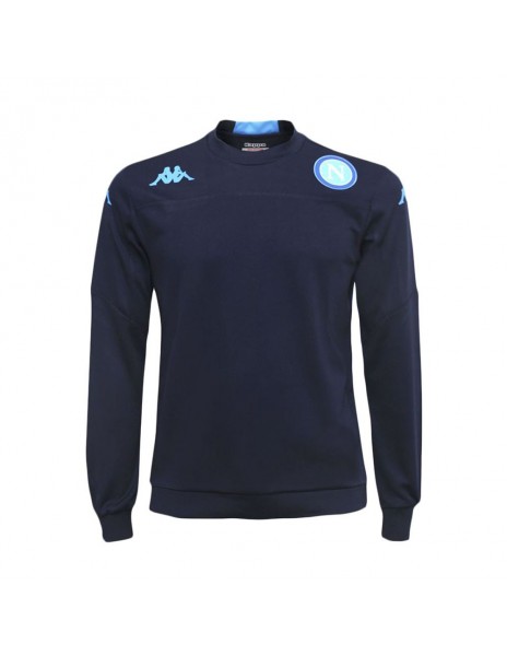 SSC NAPOLI BLUE CREW NECK KAPPA SWEATSHIRT