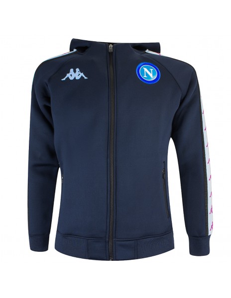 2020/2021 NAPOLI HOODED SWEATSHIRT BLUE