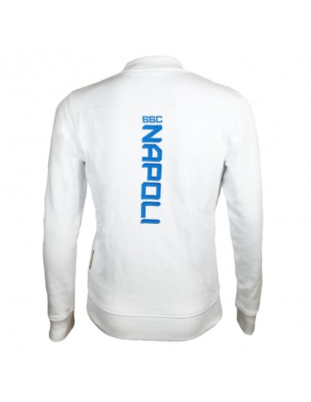 SSC NAPOLI WHITE PRESENTATION SWEATSHIRT 2017/2018