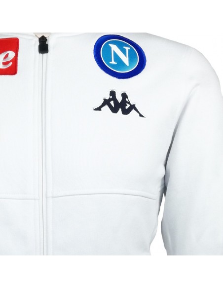 SSC NAPOLI WHITE PRESENTATION SWEATSHIRT 2017/2018