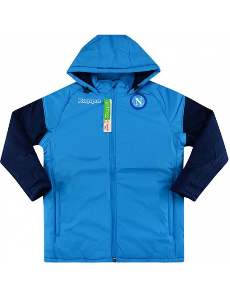 SSC NAPOLI LIGHT BLUE PADDED JACKET