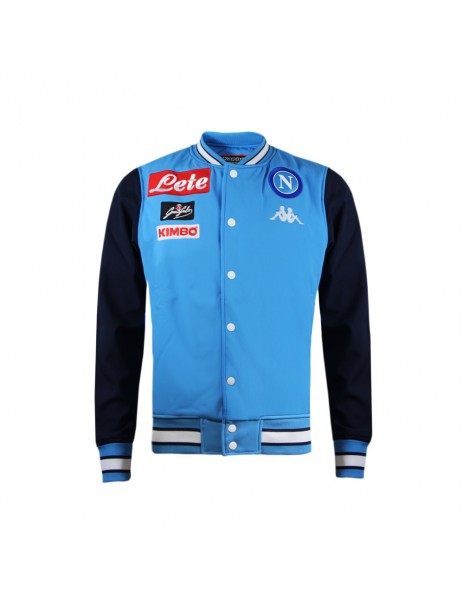 OFFICIAL SSC NAPOLI LIGHT BLUE JACKET