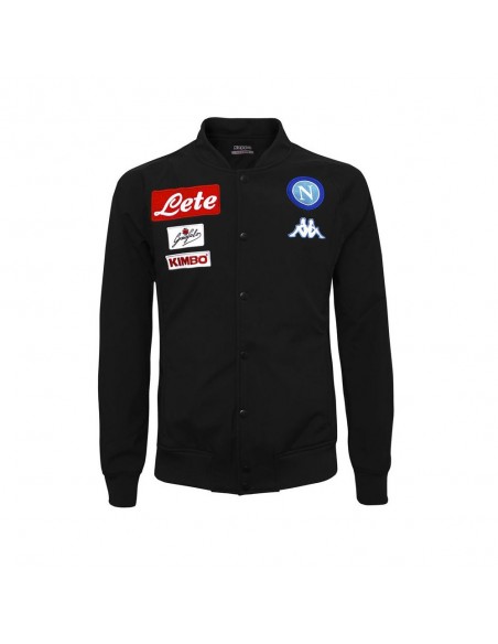 SSC NAPOLI  BLACK REPRESENTATION JACKET KIDS