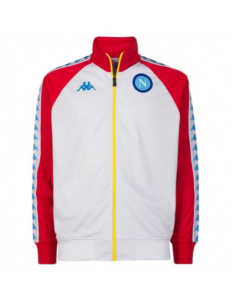SSC NAPOLI WHITE/RED VINTAGE JACKET LIMITED EDITION